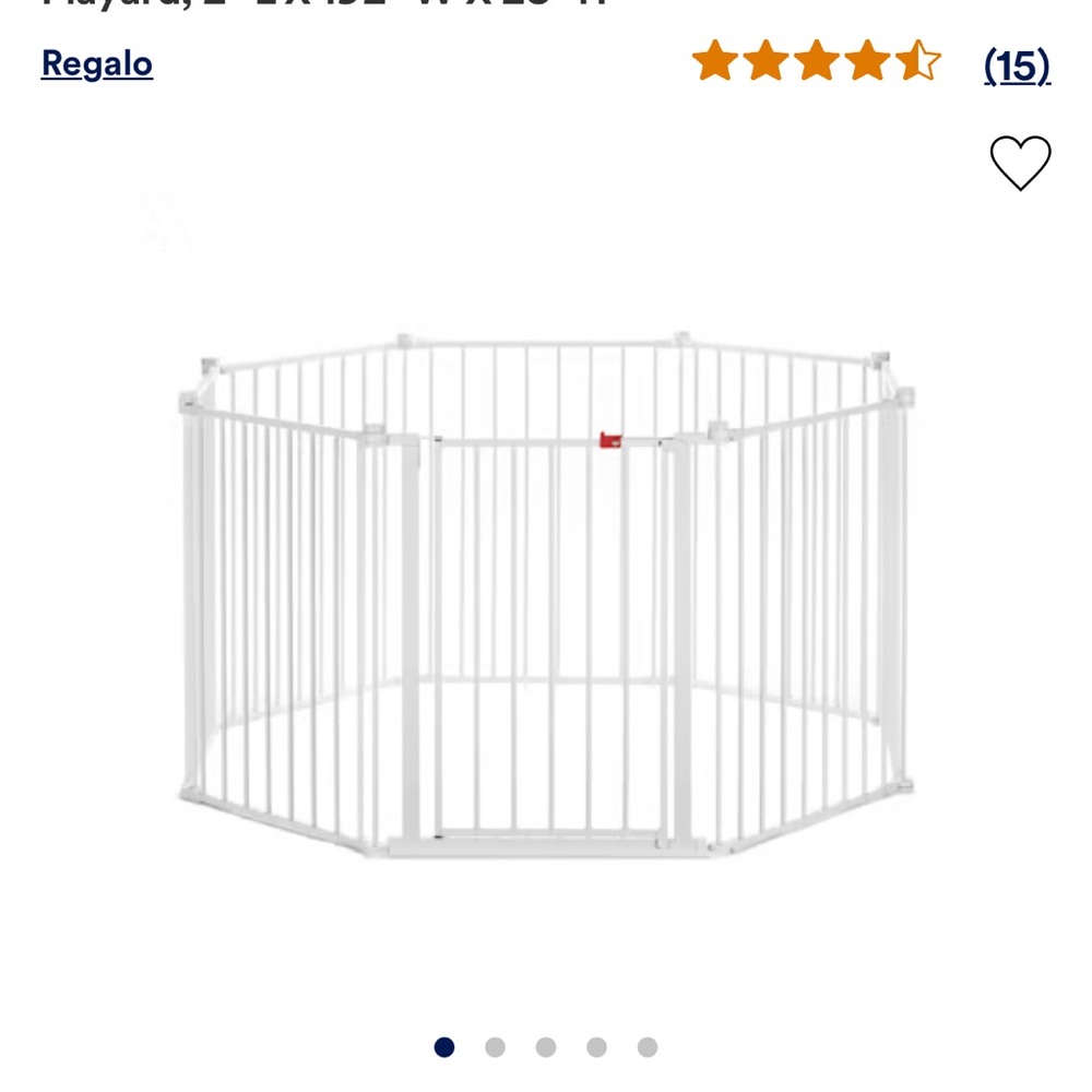 White Baby Play Yard